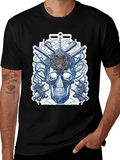 Steampunk Skull T-Shirt - Mechanical Design product image 1