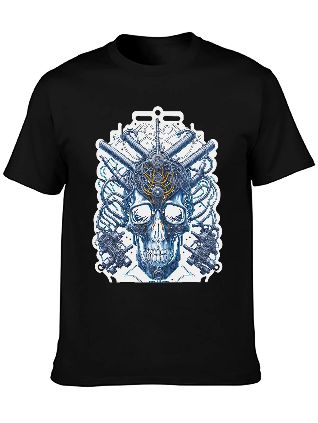 Steampunk Skull T-Shirt - Mechanical Design product image 3