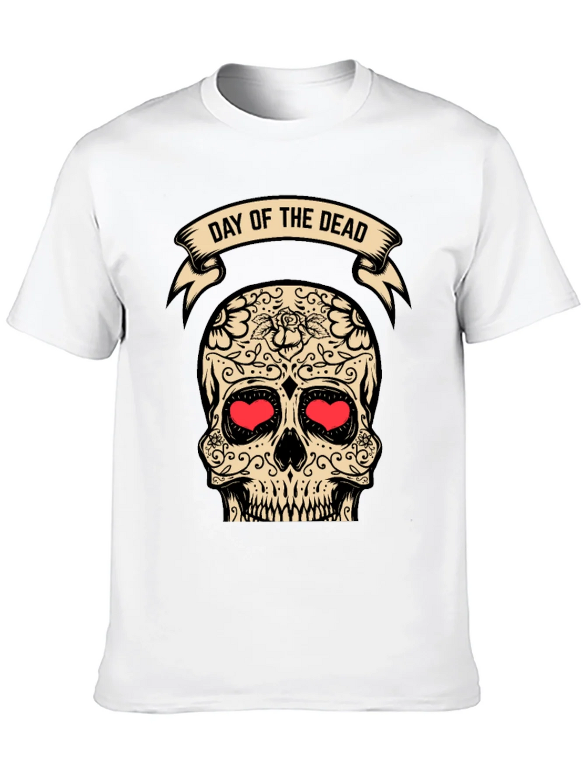 Day of the Dead Sugar Skull T-Shirt product image 9