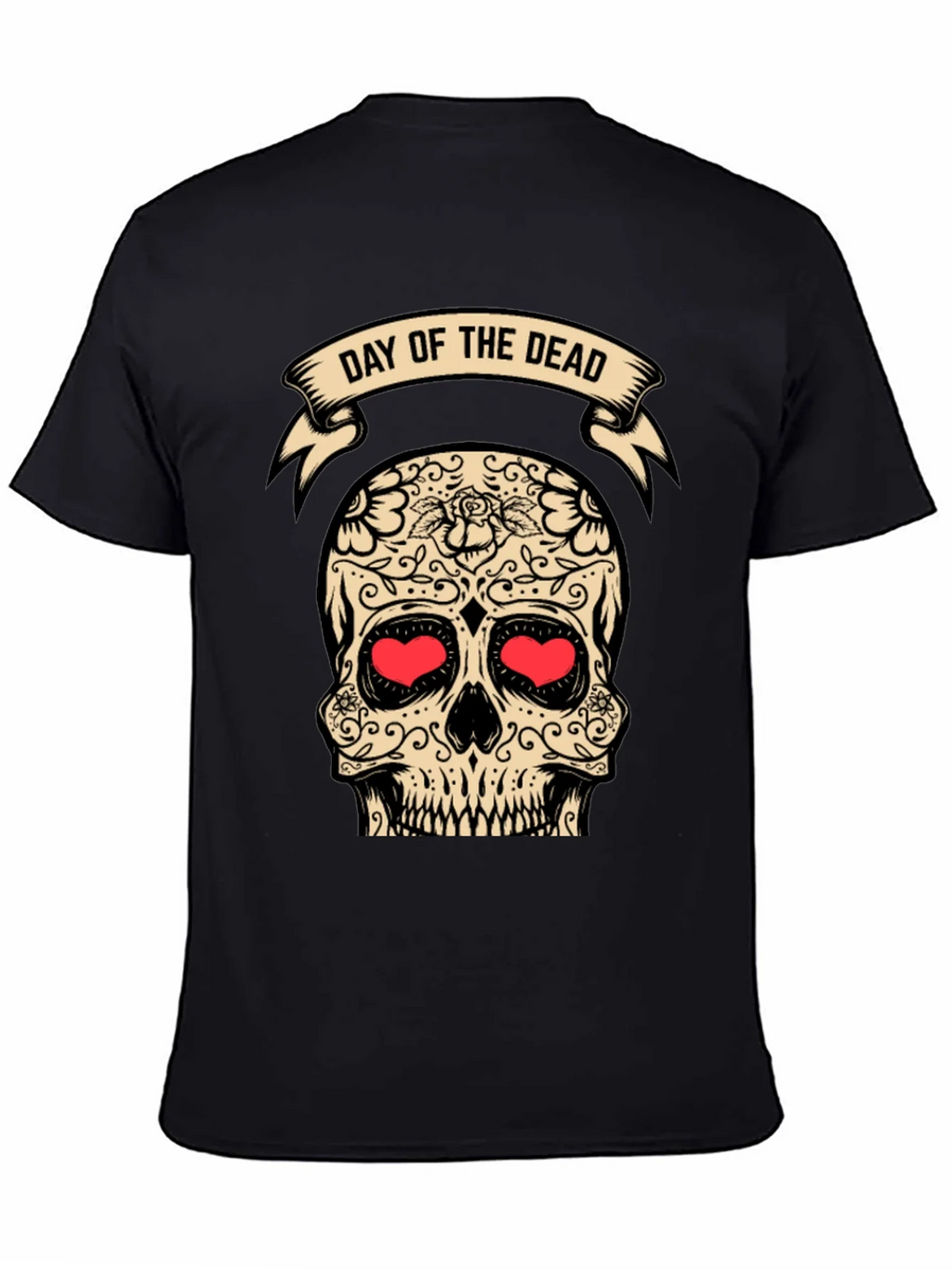 Day of the Dead Sugar Skull T-Shirt product image 4