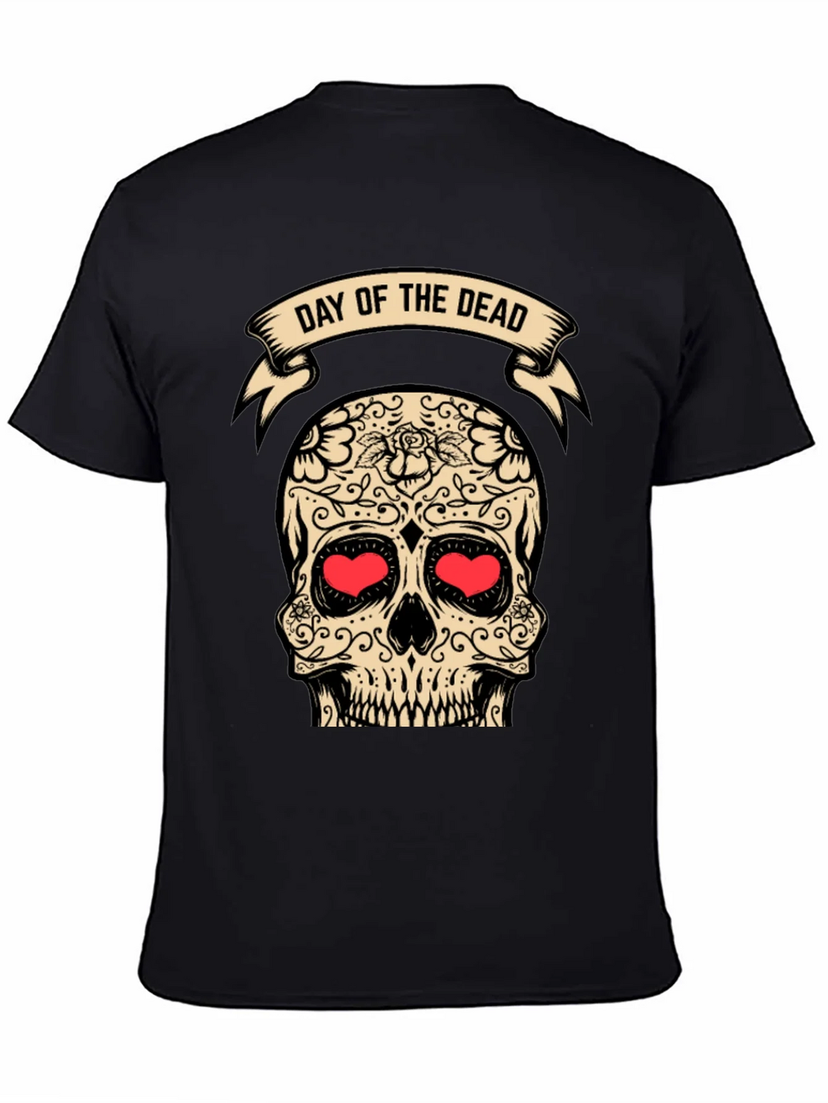 Day of the Dead Sugar Skull T-Shirt product image 4