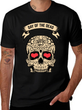 Day of the Dead Sugar Skull T-Shirt product image 1