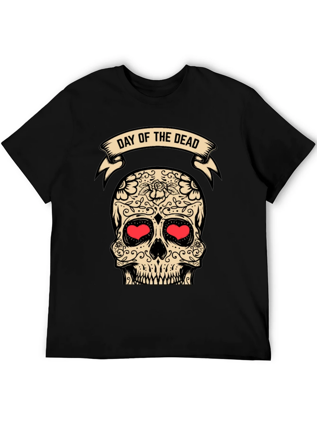 Day of the Dead Sugar Skull T-Shirt product image 5