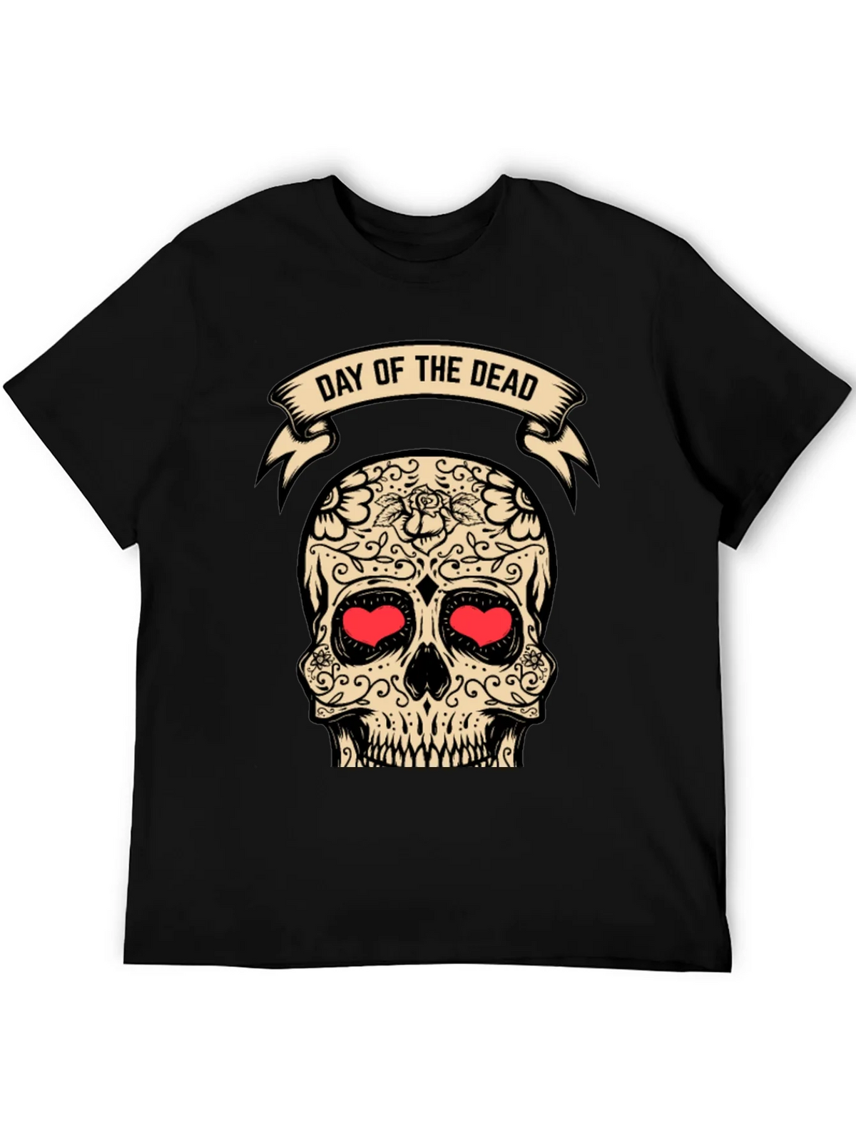 Day of the Dead Sugar Skull T-Shirt product image 5