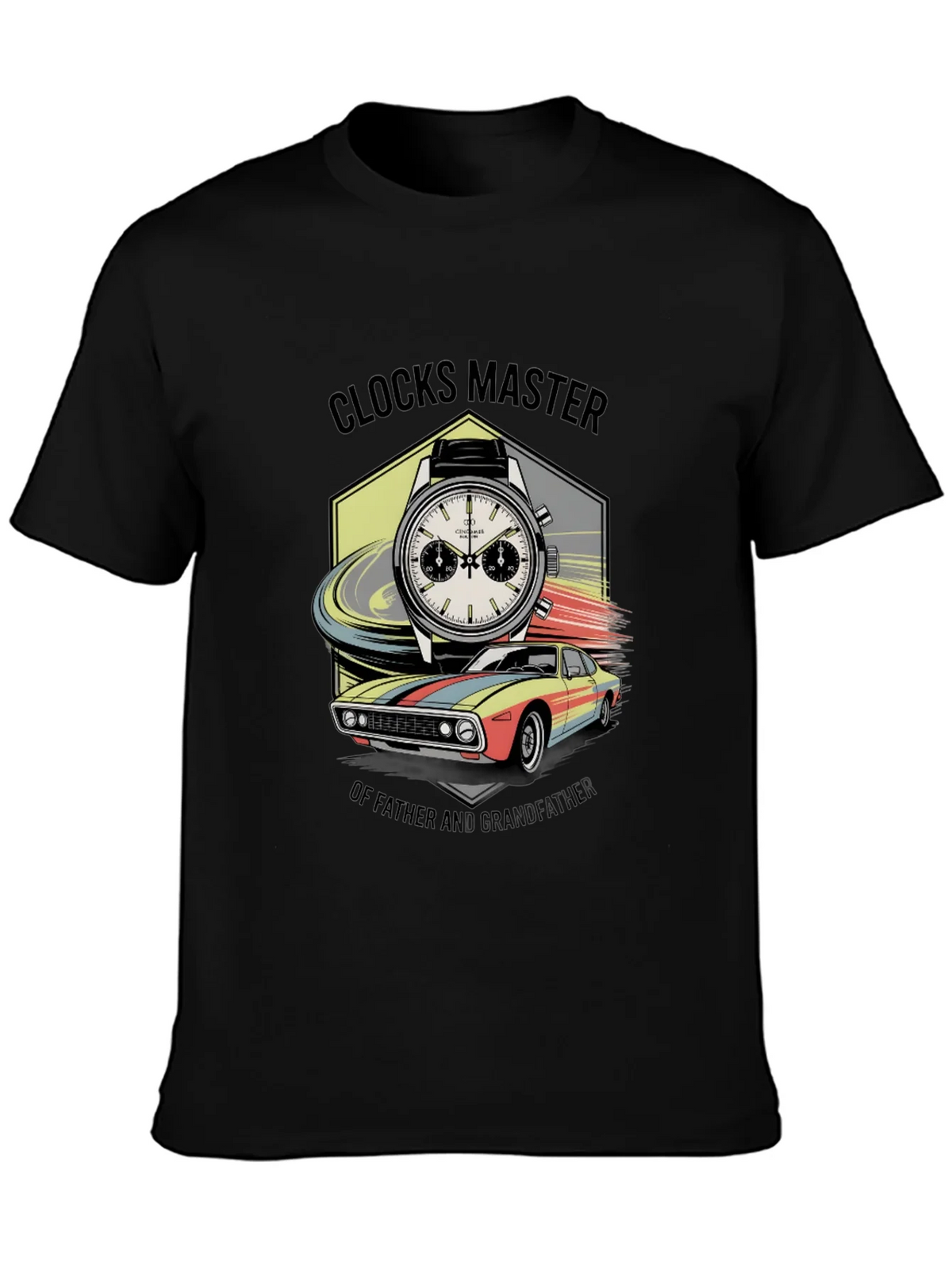 Clocks Master Mens T-Shirt product image 3