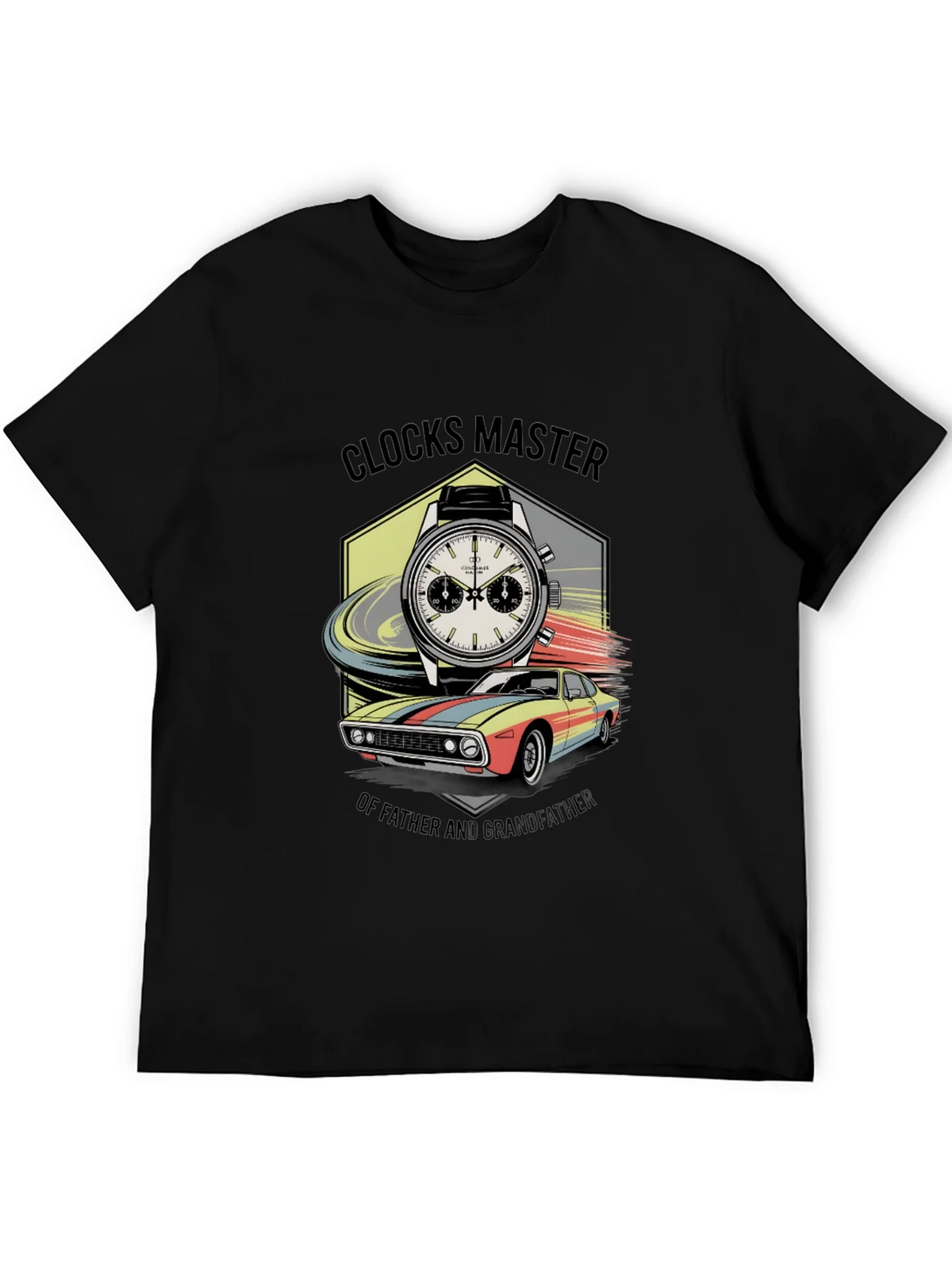 Clocks Master Mens T-Shirt product image 5