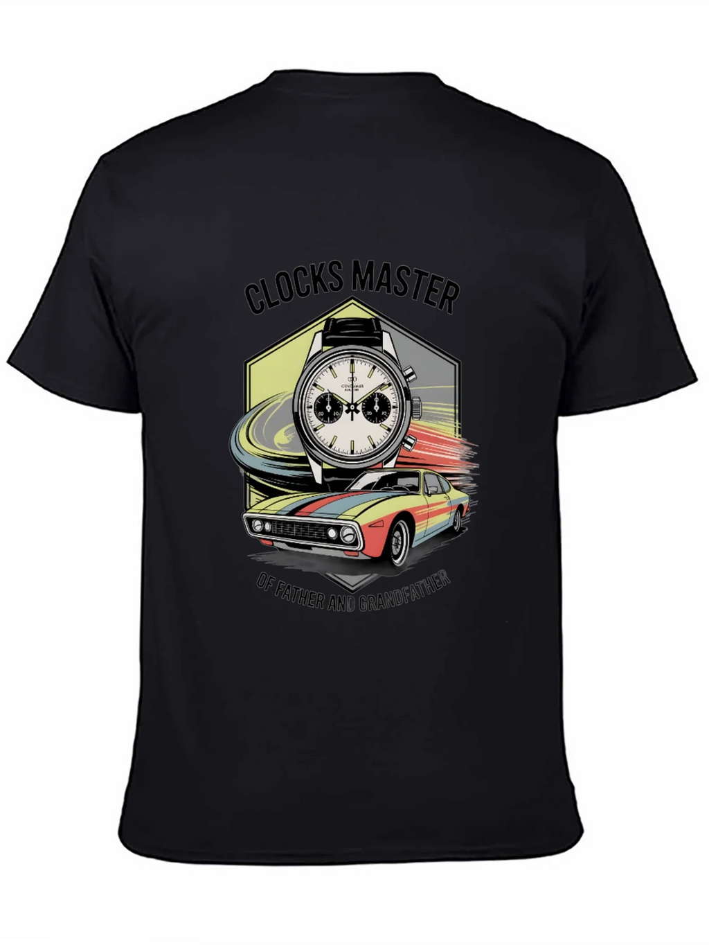 Clocks Master Mens T-Shirt product image 4