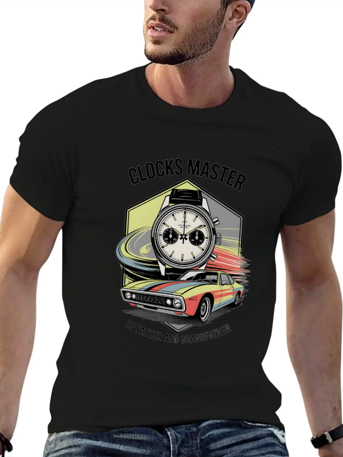 Clocks Master Mens T-Shirt product image 6