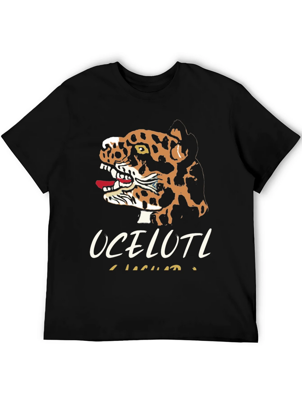 Ocelotl Jaguar Graphic T-Shirt product image 5