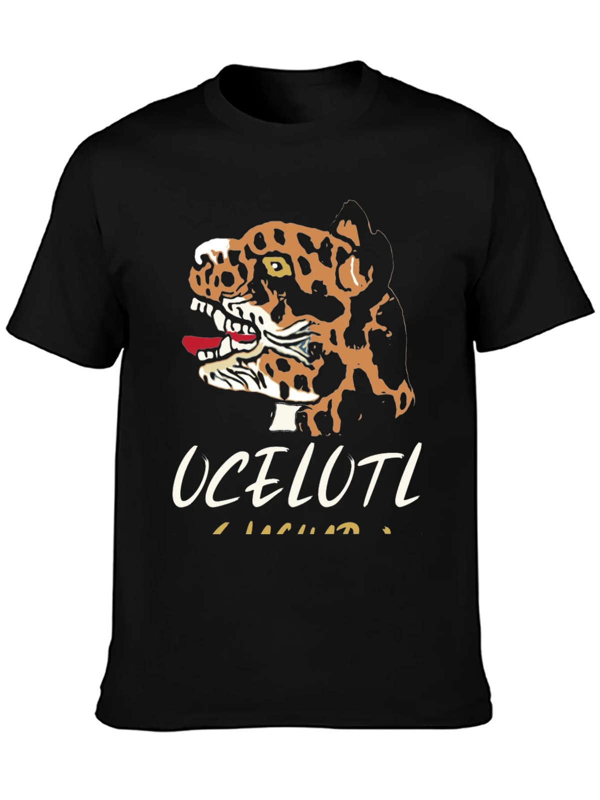 Ocelotl Jaguar Graphic T-Shirt product image 3
