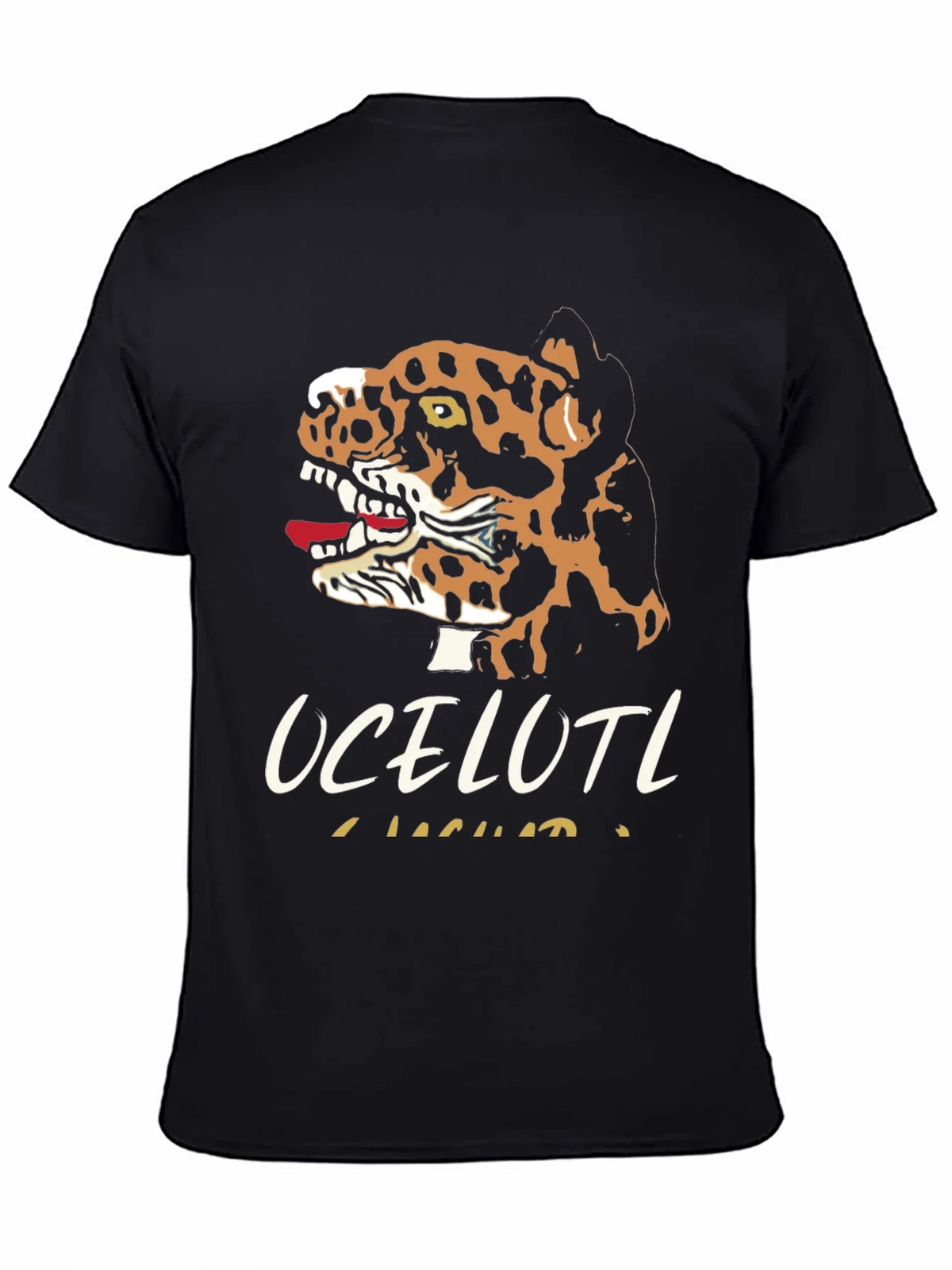 Ocelotl Jaguar Graphic T-Shirt product image 4