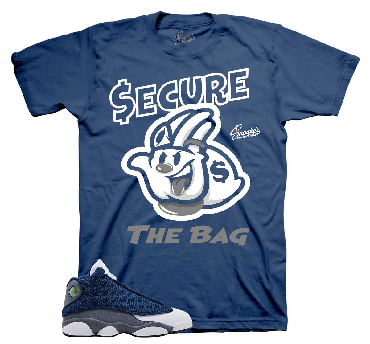 Retro 13 Flint Secure The Bag Shirt
