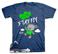 Retro 13 Flint Money Over Love Shirt