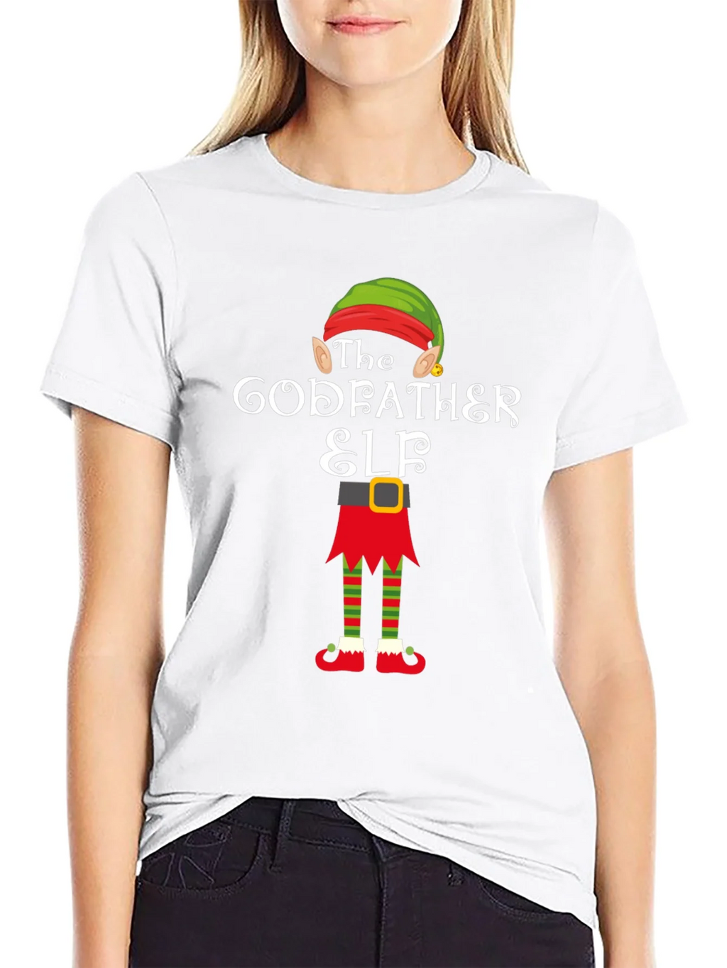 The Godfather Elf T-Shirt Christmas Holiday product image 1