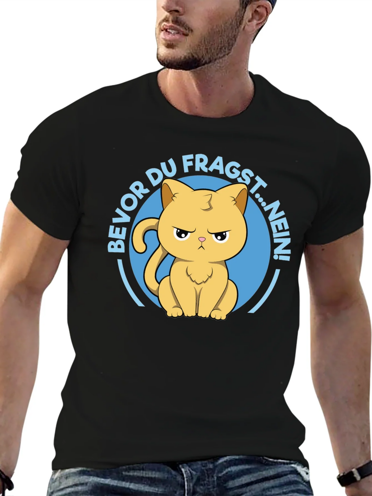 Grumpy Cat T-Shirt - Bevor du fragst...NEIN! product image 3