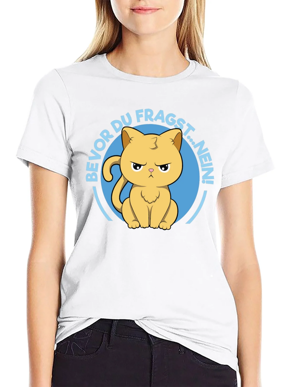 Grumpy Cat T-Shirt - Bevor du fragst...NEIN! product image 4