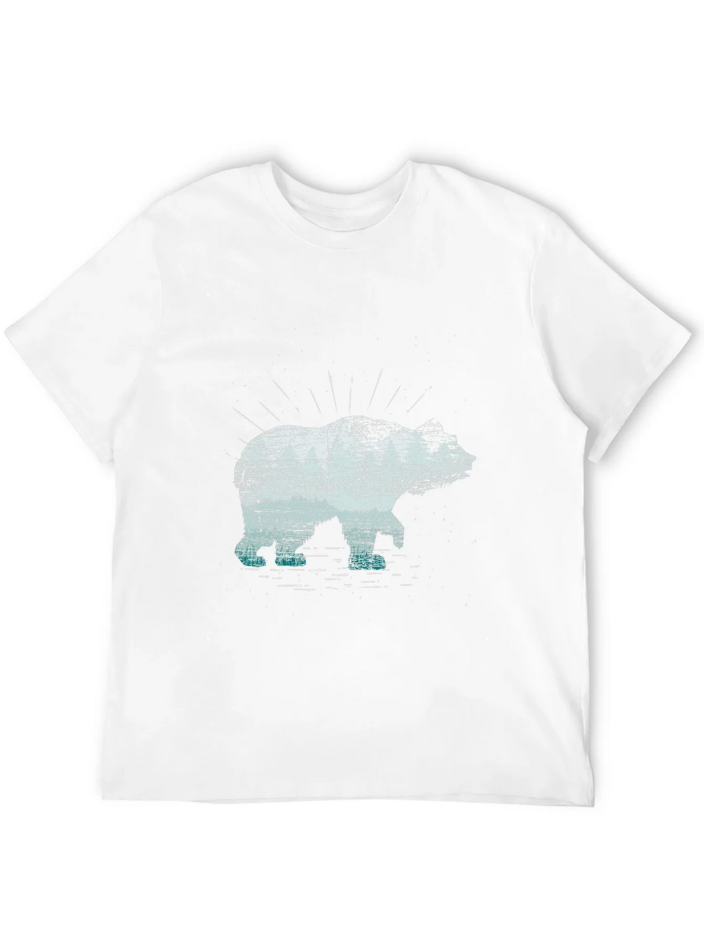 Bear Graphic Tee - Black Cotton Blend product image 10