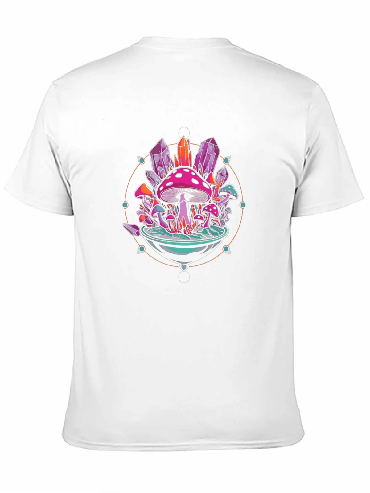 Mystical Mushroom Crystal Graphic Tee product image 10