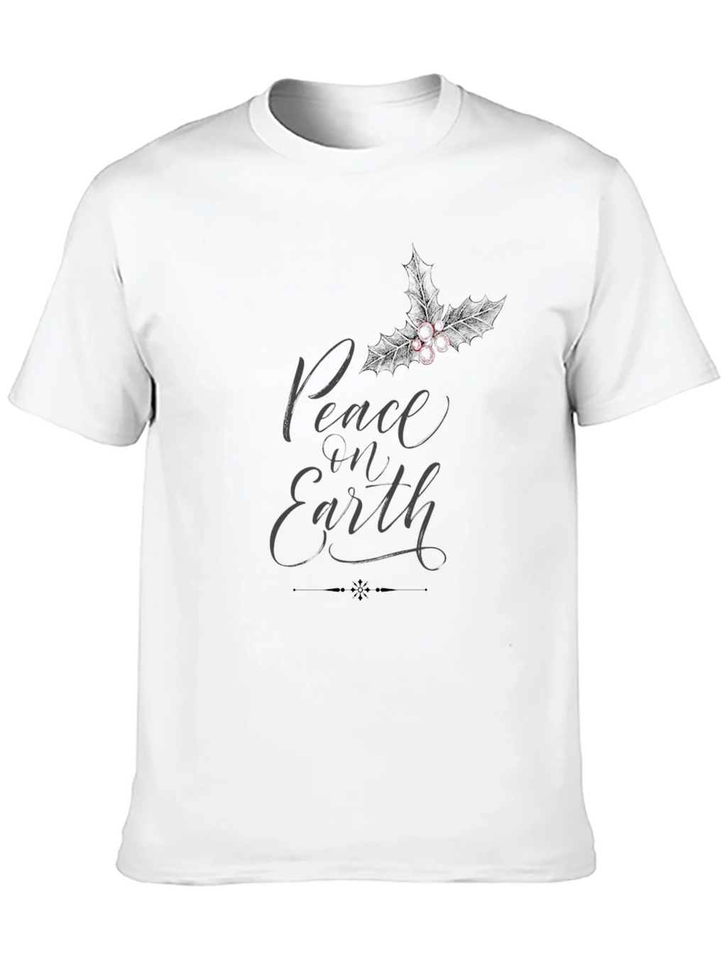 Peace on Earth Graphic T-Shirt - Black product image 9