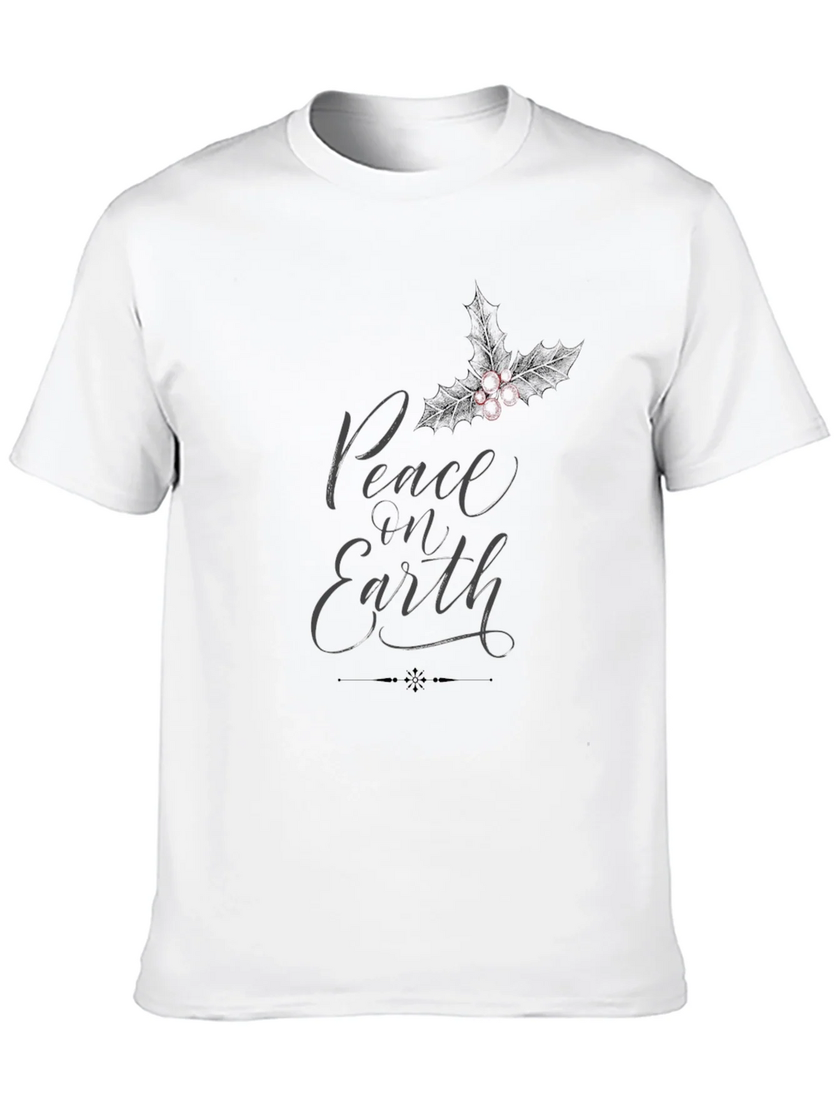 Peace on Earth Graphic T-Shirt - Black product image 9