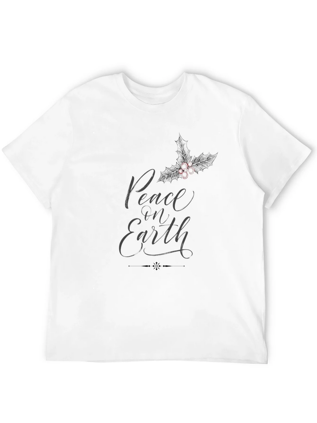 Peace on Earth Graphic T-Shirt - Black product image 11