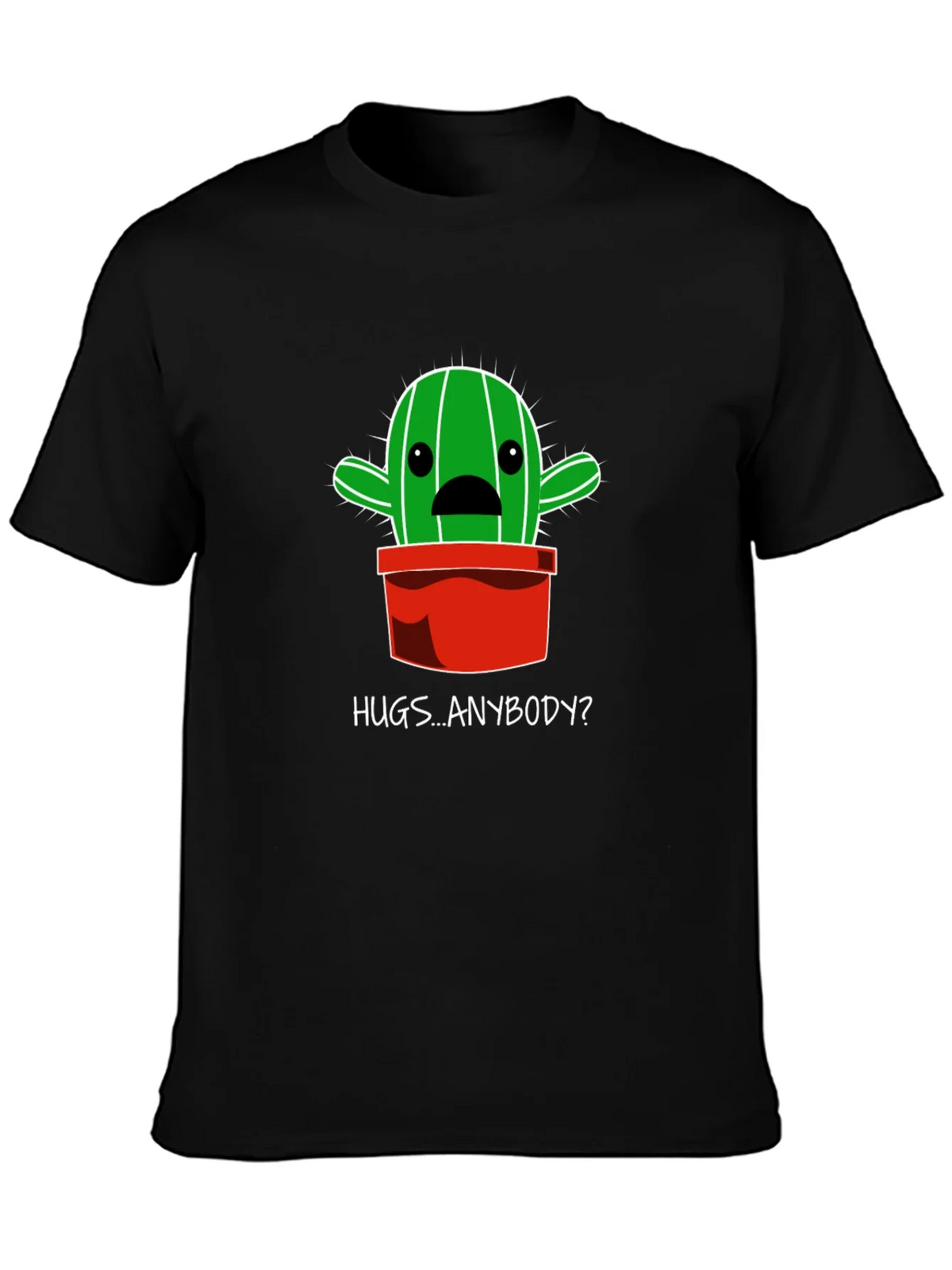 Hugs Anybody? Cactus Graphic T-Shirt product image 3