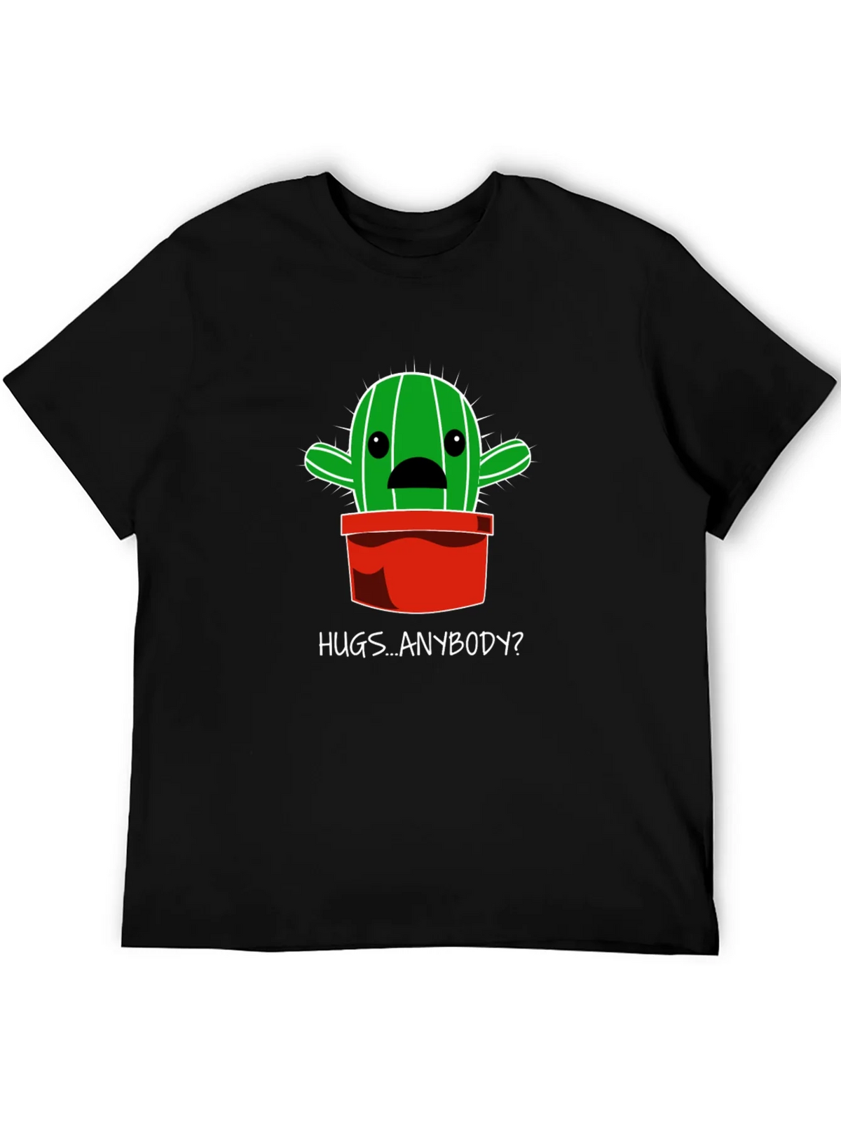Hugs Anybody? Cactus Graphic T-Shirt product image 5