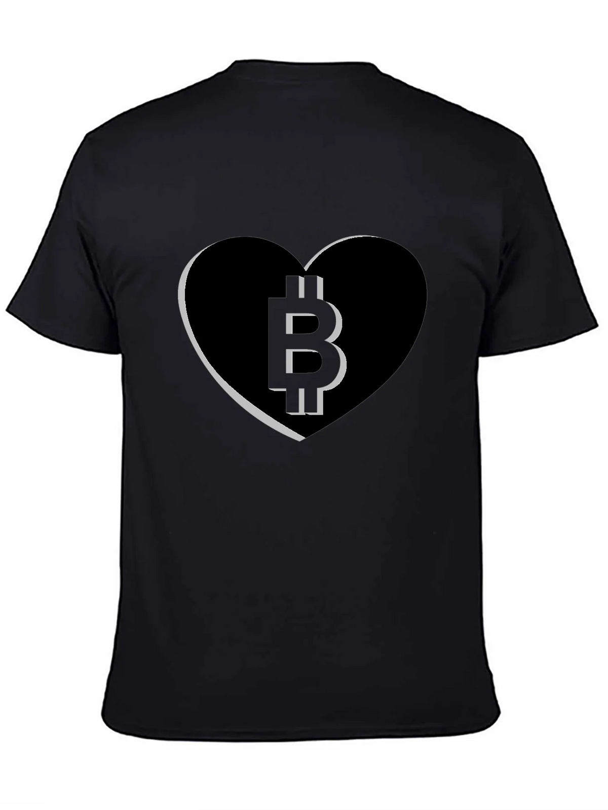 Bitcoin Heart Tee - Crypto Love T-Shirt product image 4