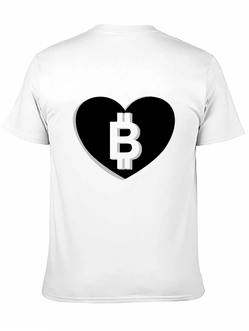 Bitcoin Heart Tee - Crypto Love T-Shirt product image 10