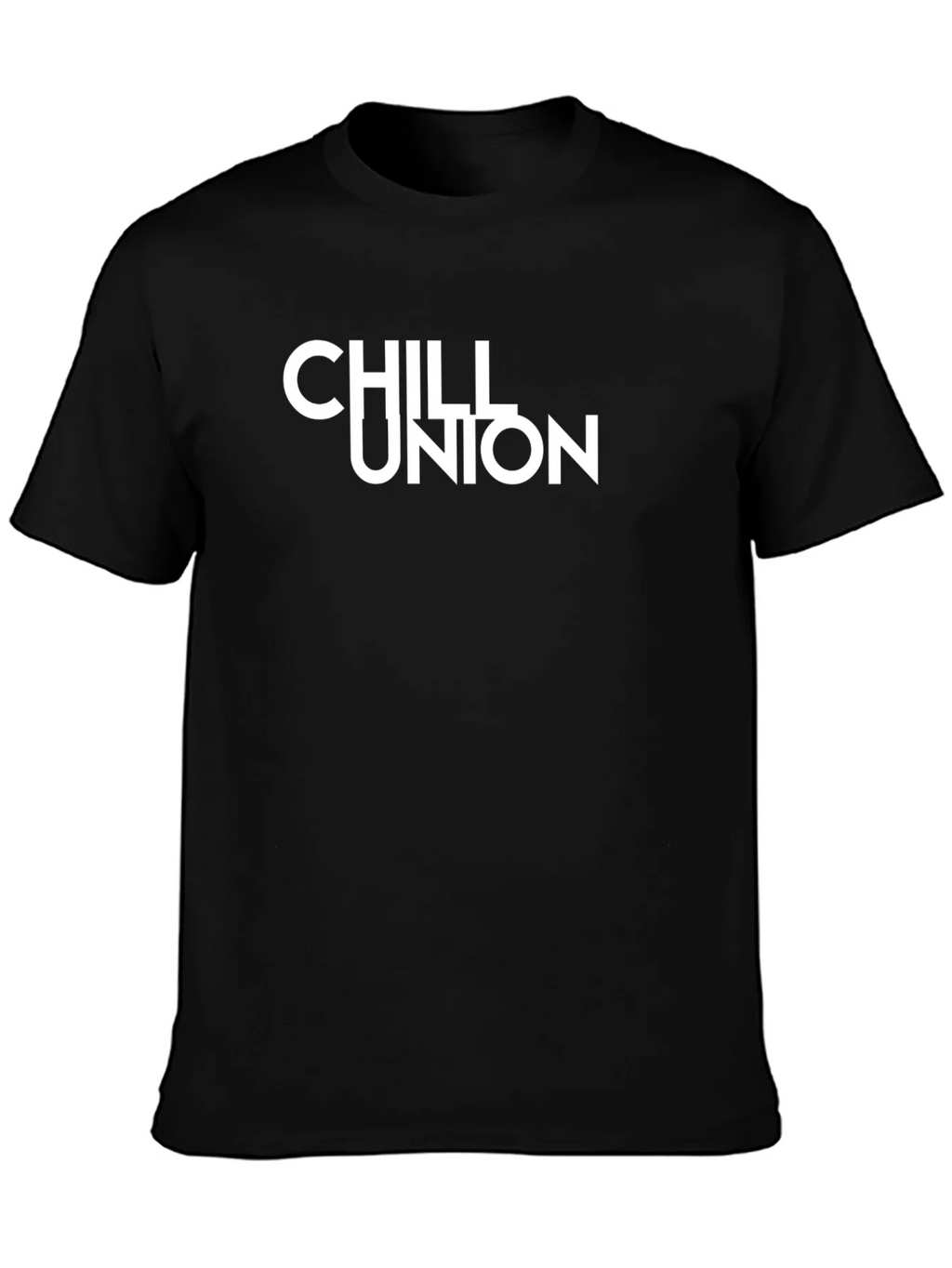 Chill Union Black T-Shirt Casual Style product image 3