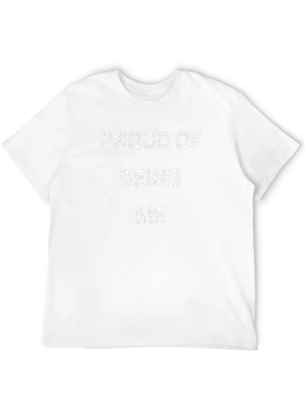 Proud of Being Me Black Tee product image 10