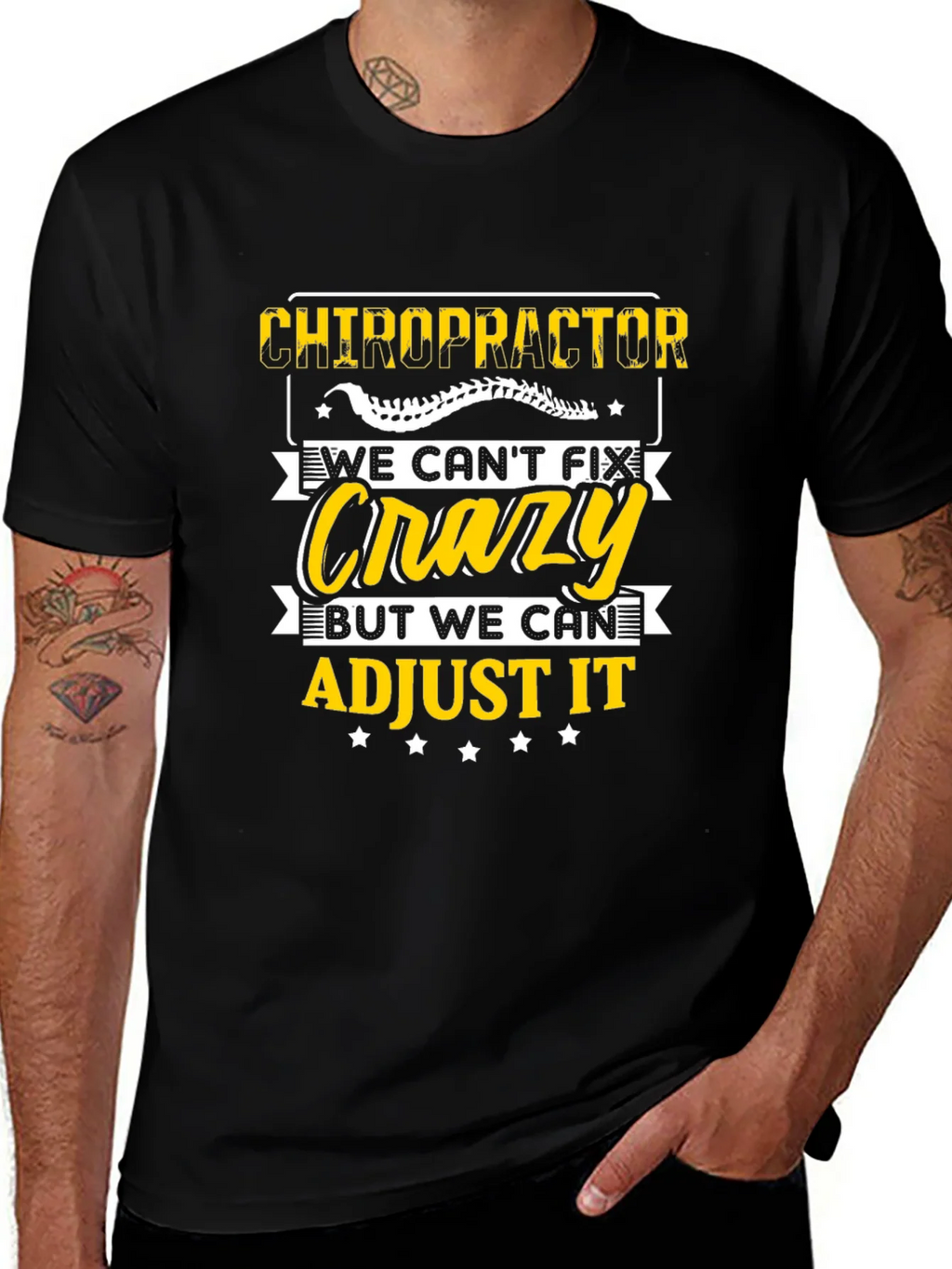 Chiropractor Crazy Graphic T-Shirt product image 1