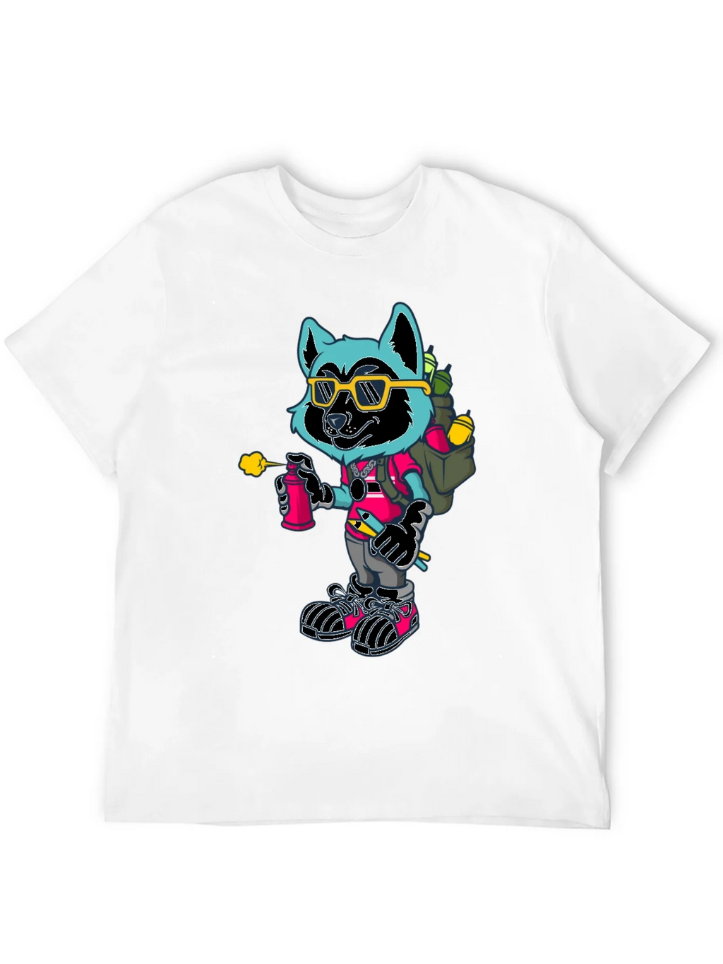 Cool Raccoon Graphic Tee product image 11
