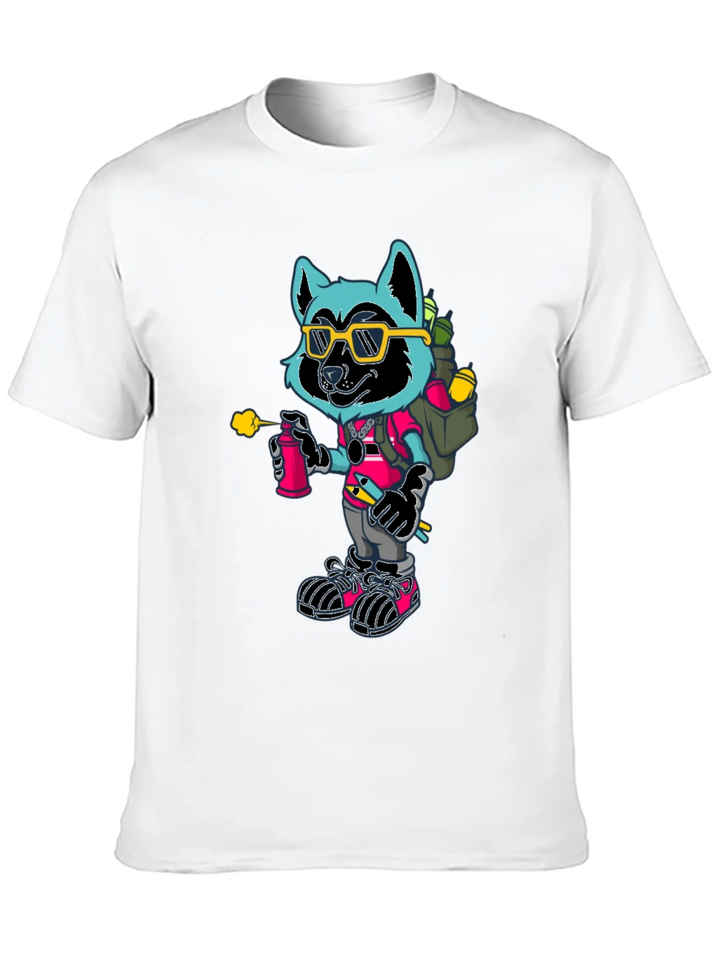 Cool Raccoon Graphic Tee product image 9