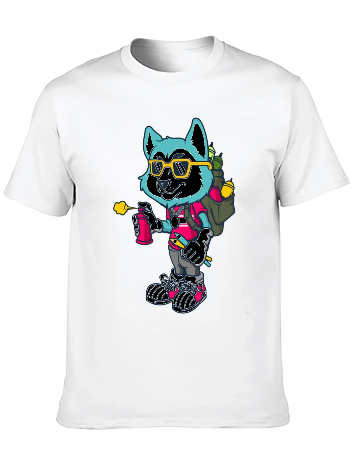 Cool Raccoon Graphic Tee product image 9
