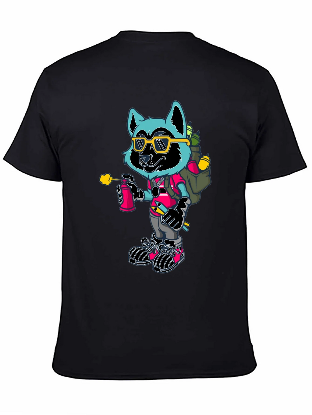 Cool Raccoon Graphic Tee product image 4
