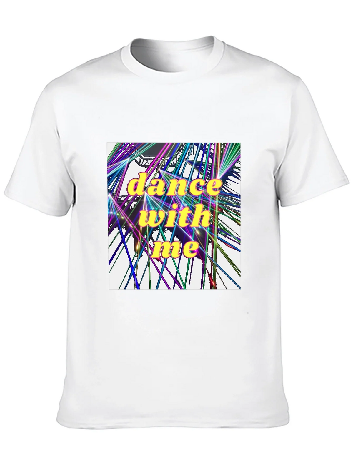 Dance With Me Graphic Tee - Black Cotton T-Shirt product image 9