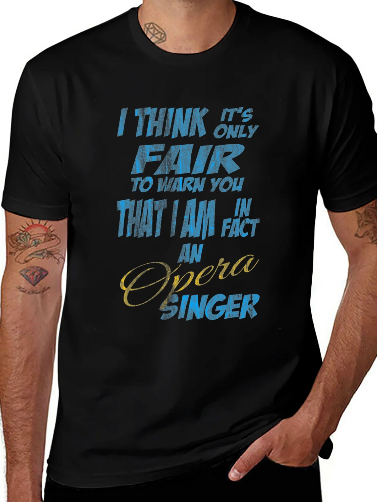 Opera Singer Novelty T-Shirt product image 1