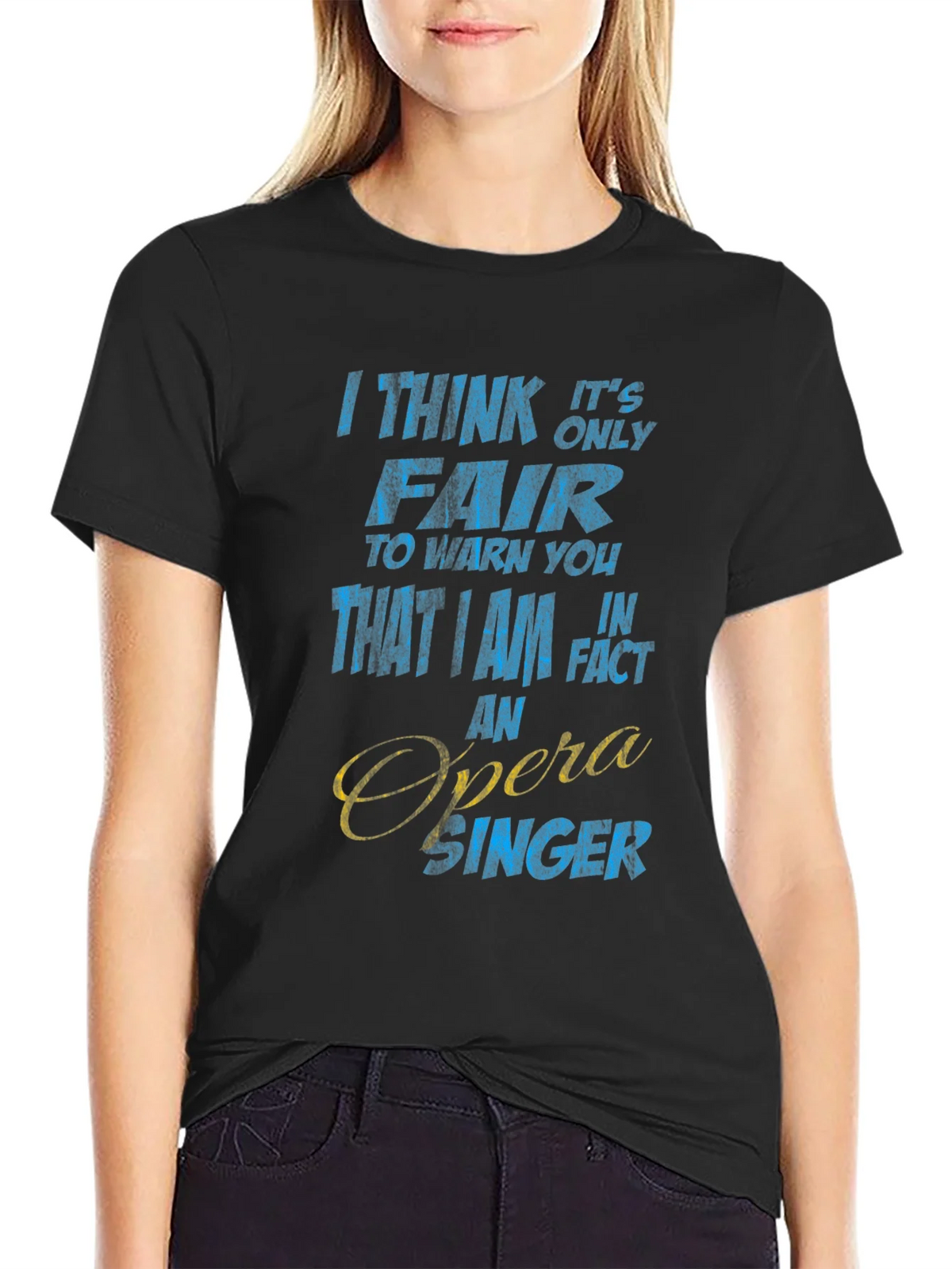 Opera Singer Novelty T-Shirt product image 2