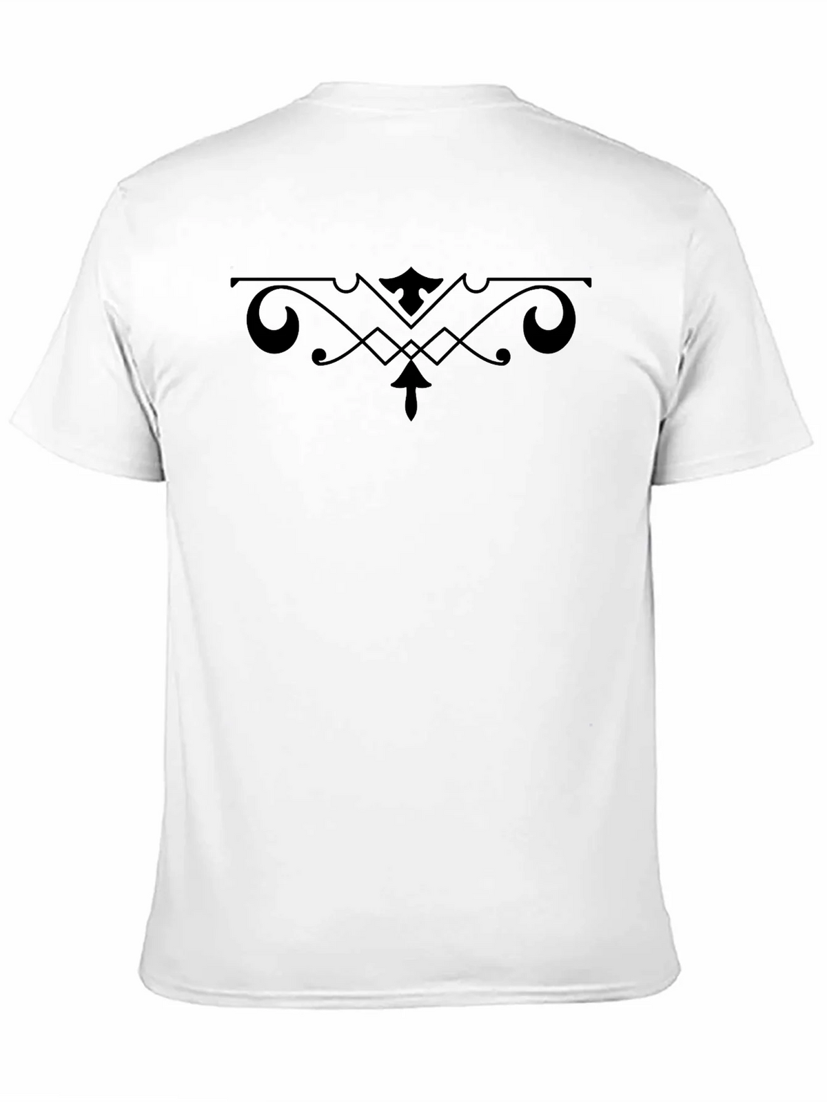 Elegant Black Tee with Ornamental Design product image 10
