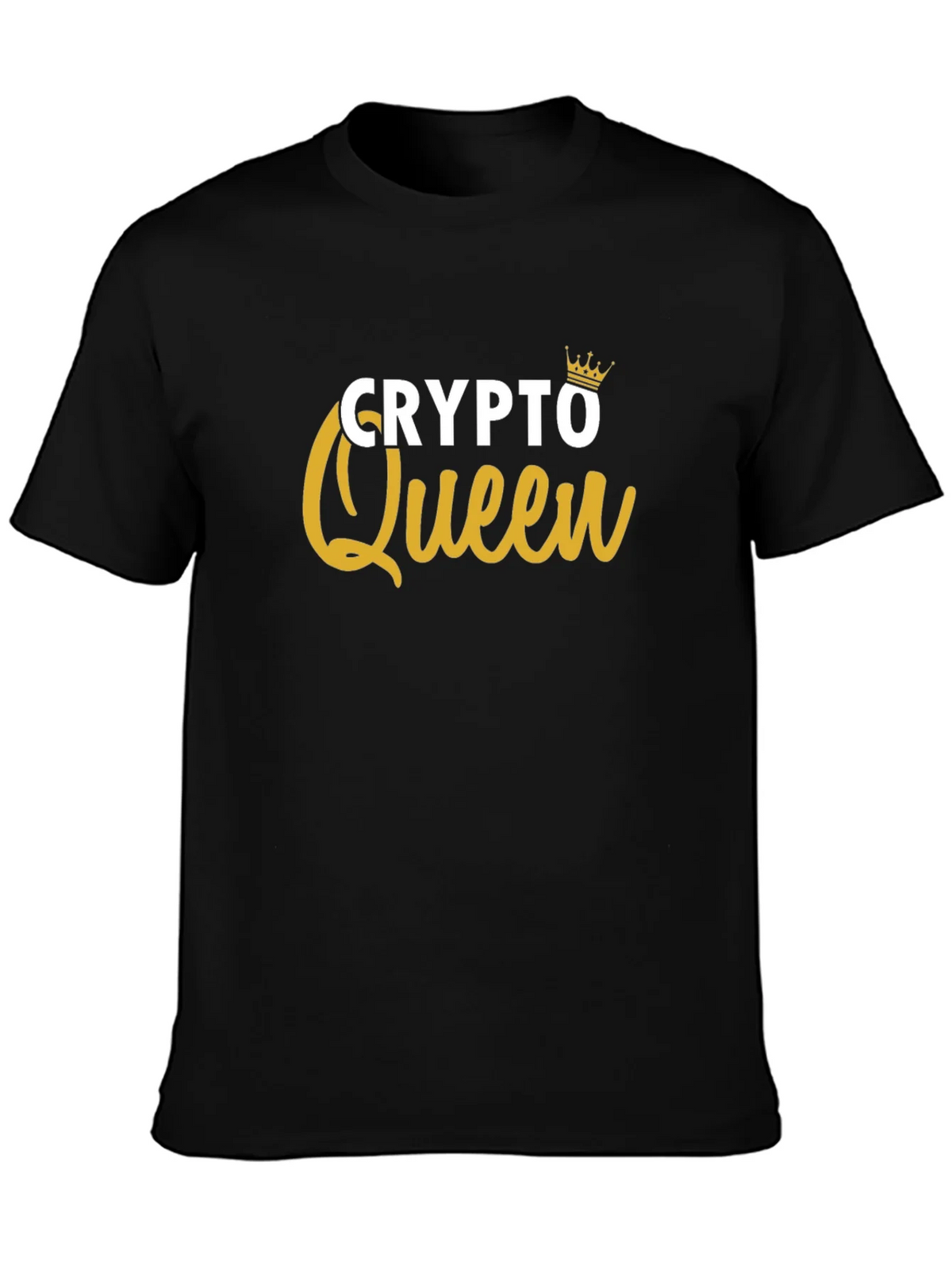 Crypto Queen Graphic Tee - Black product image 3