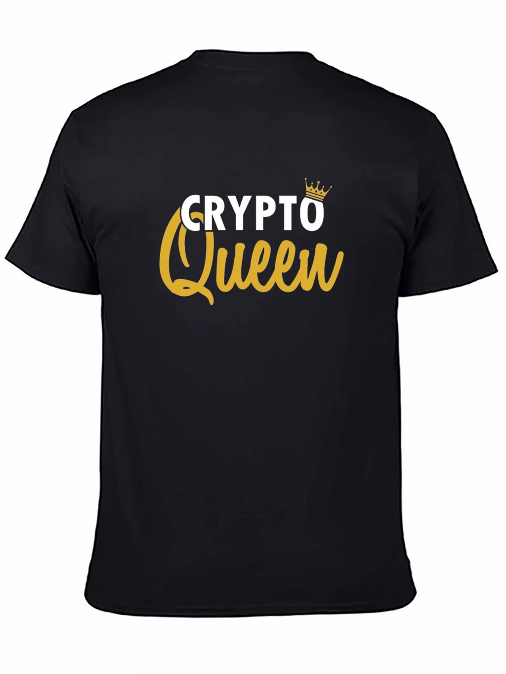 Crypto Queen Graphic Tee - Black product image 4