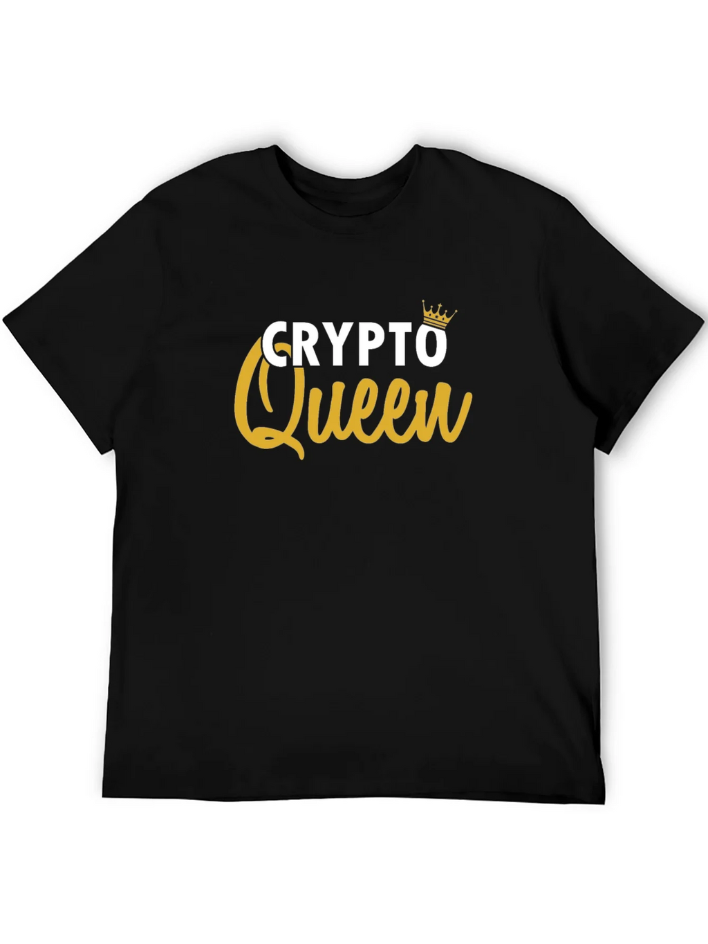 Crypto Queen Graphic Tee - Black product image 5