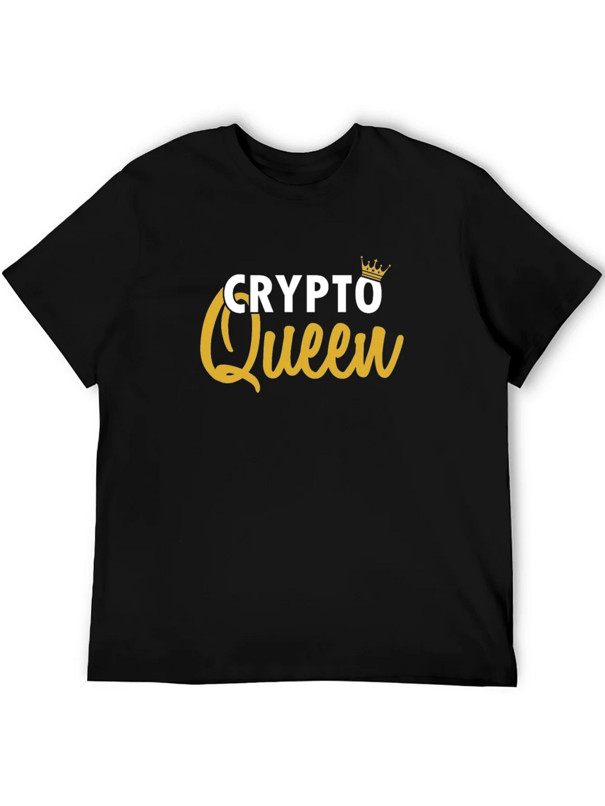 Crypto Queen Graphic Tee - Black product image 5