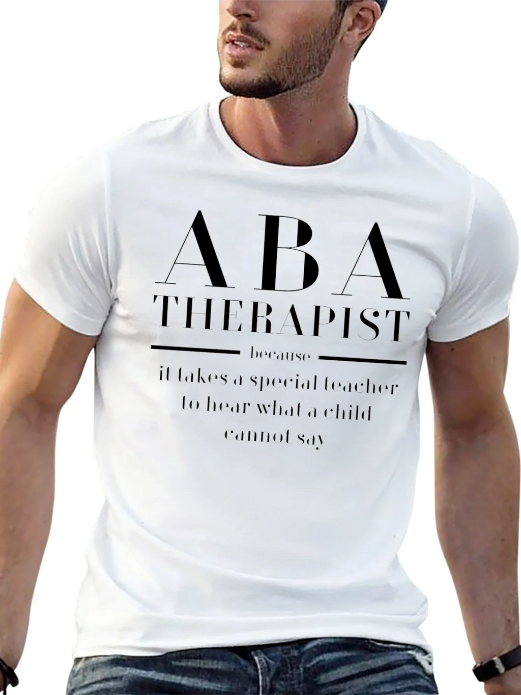 ABA Therapist T-Shirt - Special Teacher Gift product image 5